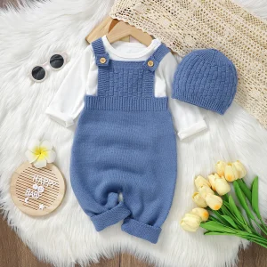 Knitted Jumpsuit 2pcs