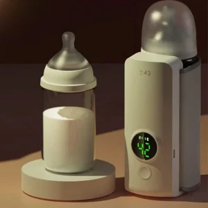 Portable Bottle Warmer Rechargeable Cordless