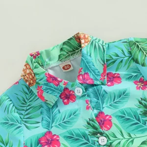 Hawaiian Shirt an Shorts Set