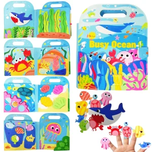 Felt early learning  busy board