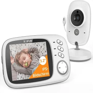 .2 Inch Digital LCD Screen Wireless Baby Monitor with Camera, Night Vision