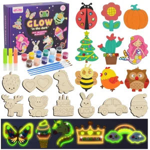 DIY Magnets Wood Crafts Kit